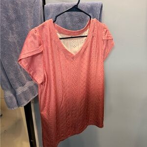 Elegant Pink Women's Top